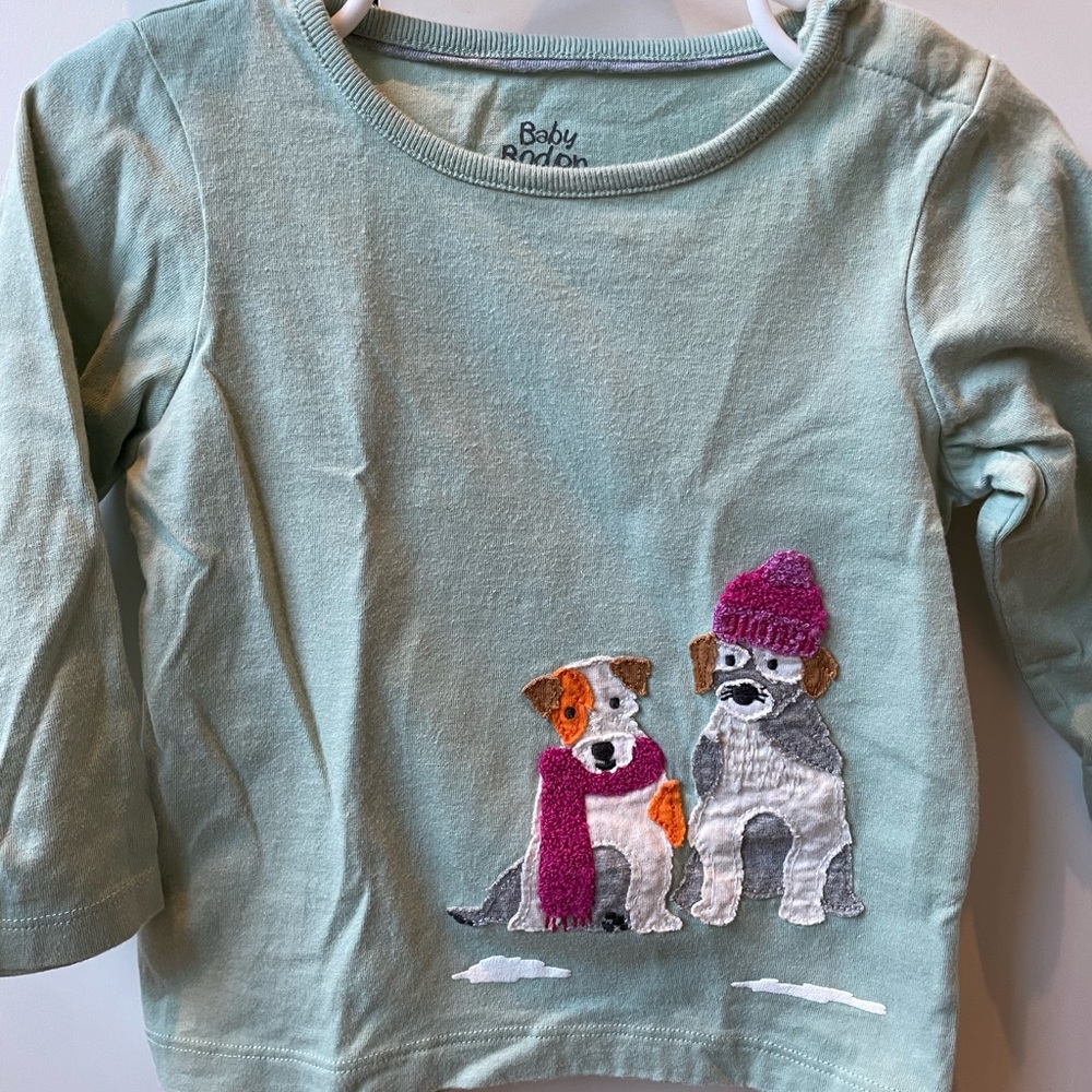 Baby Boden long sleeve winter shirt